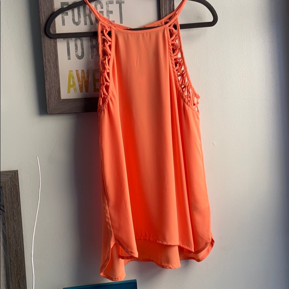 Brand NWOT Melon Naked Zebra top